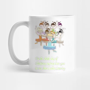 Nine Ladies Dancing Mug